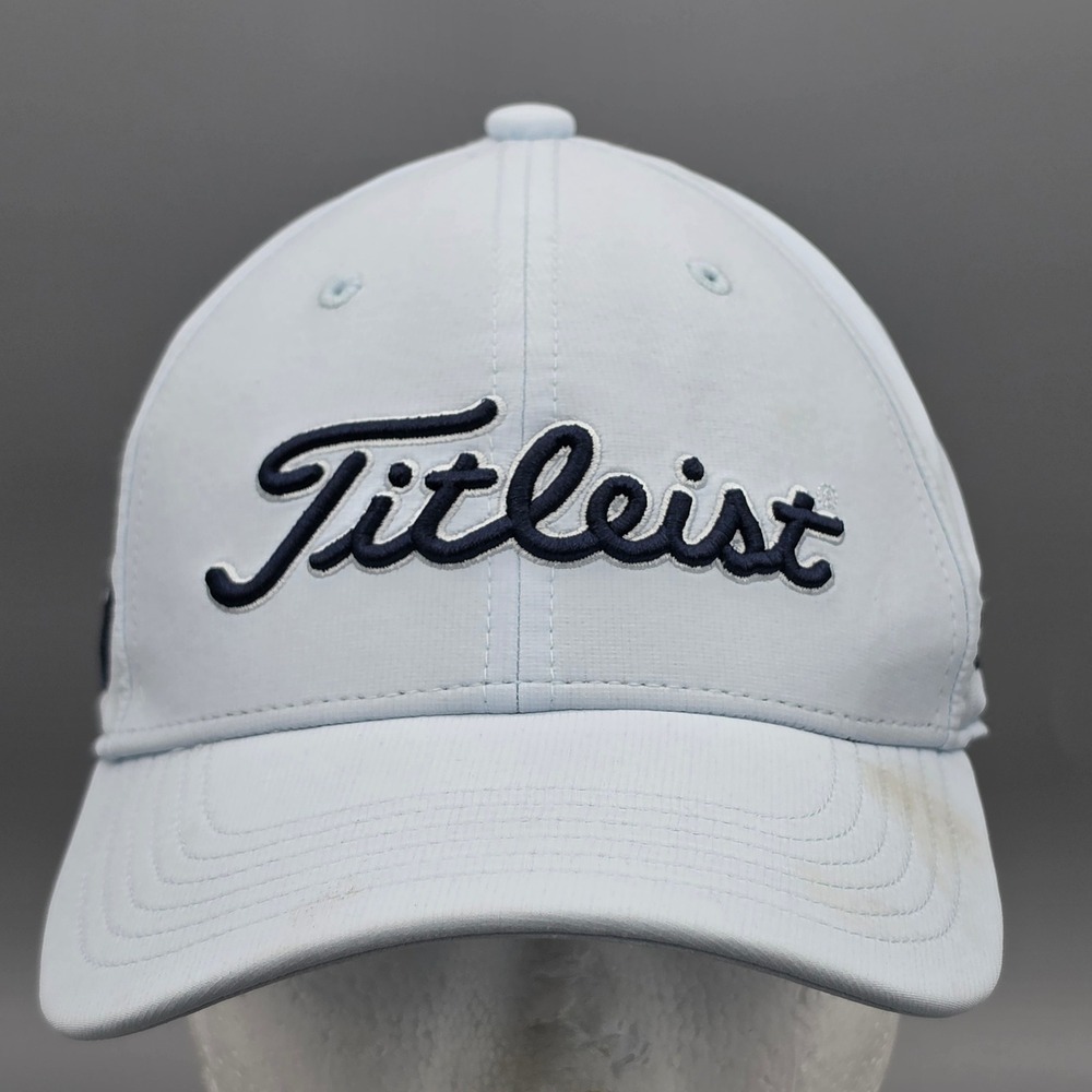 Titleist Hat Youth OSFM Light Blue Pro V1 Tour Performance Golf Adjustable Cap